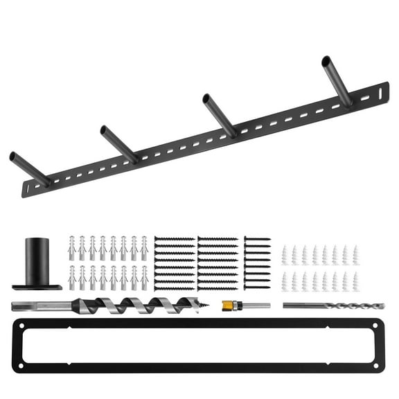 KFFKFF Floating Shelf Bracket 1 Pack, 230 lbs/104 kg Load Capacity, 43x6.2x1.5 inch / 1092.2x157.4x38.1 mm, Durable Hidden Shelf Support, Wall-Mounted Concealed Shelf Bracket