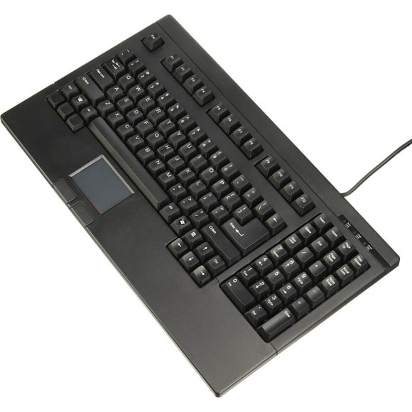 Pos/clavier Rackmount avec Pavé Tactile Intégré Connecteur USB Noir