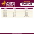 thumbnail image 2 of Metrix Premium Chassis Parts - 2 PC Front Outer Tie Rod End Kit Fits 12 Ford Ranger Mexico, 98-03 Ford Explorer, 98-11 Ranger, 01-10 Mazda B2300, 98-01 B2500, 98-08 B3000, ES800290, 2 of 6