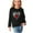 Black, variant on Odeerbi Toddler Girls Fall Winter Basic Layering T-Shirt Cute Print Basic Tees Long Sleeve Shirts Cute Crewneck Tops Dressy Casual Blouses Base Layer Toddler Clothes Olive Green