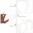 thumbnail image 3 of Miangastore Patchwork Rulers Transparent 4Pcs 7.7X3.1In, 3 of 9