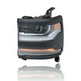 thumbnail image 2 of OTTULUR Left For Chevy Silverado 1500 2016-2018 Headlight HID/Xenon w/ DRL Black Housing, 2 of 6