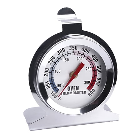 GJX Stainless Steel Oven Thermometer 50-300°C 100-600°F - Convenient,Practical