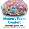 thumbnail image 5 of Top Glides Special Edition Memory Foam Universal Knee Walker Pad Cover (Peace), 5 of 5
