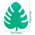 thumbnail image 3 of Wood Slip Cup Stylish Leaf-shaped Ornament For Dining Heat Table Mat Placema, 3 of 5
