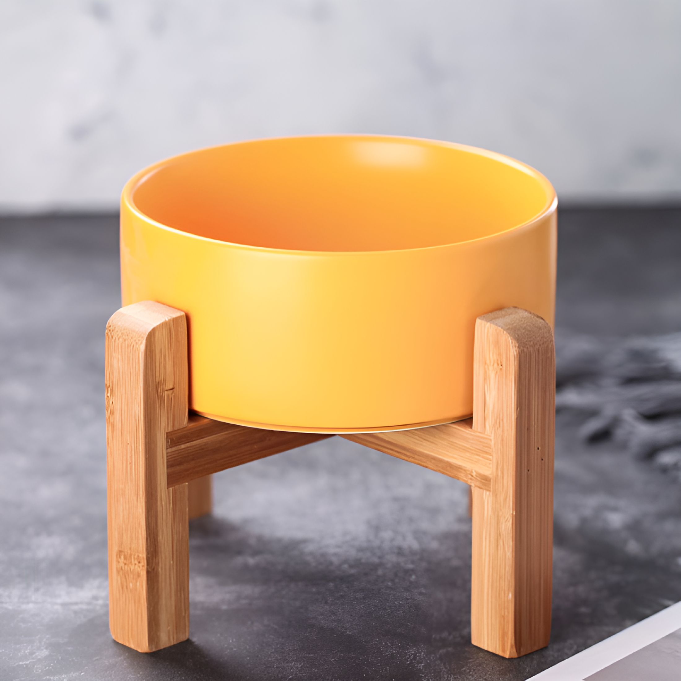 ACDANC 2026 New Raised Dog Bowl with Stand - Elevated Feeder - Ceramic Dog Food Bowl - 28 Oz for Home, Kitchen, Dining Room, Pet Area, Office