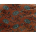 thumbnail image 4 of oneOone Georgette Viscose Fabric Leaves & Floral Block Print Fabric By The Yard 42 Inch Wide, 4 of 4