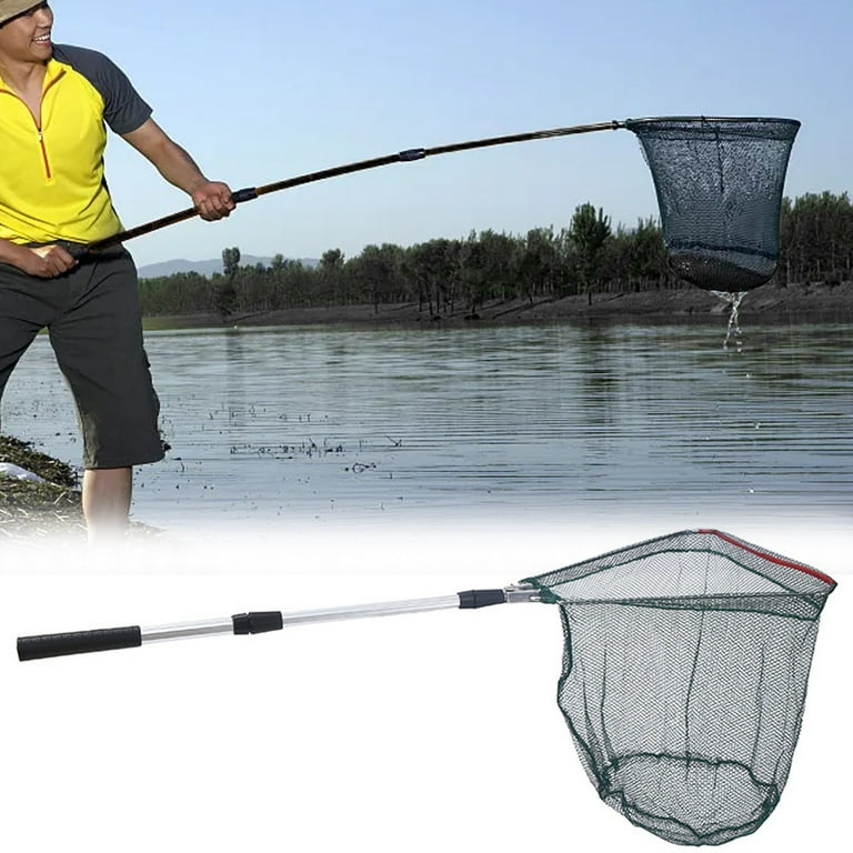 Fishing Nets With Folding Telescoping Technology - Fast And Easy Fishing 