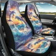 thumbnail image 2 of Binienty Dolphin Print Car Seat Covers Set of 2 Easy to Install Automobile Seat Cover Protector Car Accessories Interior Decor for SUV Truck Van, 2 of 8