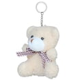 thumbnail image 3 of Llavero Con Muñecos Oso Peluche Bolso Dibujos Animados Bonitos para Mujeres Y Niñas (marrón Claro), 3 of 4