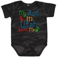 thumbnail image 3 of Inktastic My Aunt in Utah Loves Me Boys or Girls Baby Bodysuit, 3 of 5