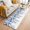 Blue, variant on 2'x6' Rug Runners for Hallways Kitchen, Sage Green Eucalyptus Leaves Non Slip Entryway Beside Floor Carpet Runner, Spring Country Botanical Washable Laundry Room Bedroom Throw Rugs Mat for Family Pet