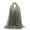 Grey, variant on Scarf for Women Winter Scarf Ladies' Solid Color Pleated Cotton Linen Scarf: Versatile Sunscreen Air Conditioning Shawl