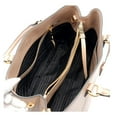 thumbnail image 3 of Prada Embossed Logo Soft Leather Handbag Shopper Tote Cammeo Beige NEW, 3 of 6