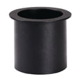 thumbnail image 1 of Dispense-Rite TTC-2BT 7 1/4" Round Drop In Trash Chute - 6 1/8"L, Plastic, Black, 1 of 1
