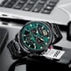 thumbnail image 4 of Reloj deportivo Curren 8395 para hombre, color dorado, acero inoxidable, 4 of 5