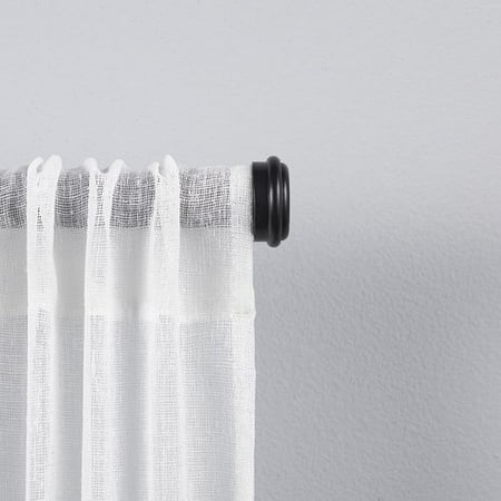 August Grove Pineda Topper Single Curtain Rod Hardware Set August Grove Pineda Topper Single Curtain Rod Hardware Set