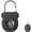 Black, variant on Smart Fingerprint Padlock Keyless Lock - 2026 Upgrade High-Resolution Sensor, 0.5s Fast Unlock, 365-Day Battery, USB Emergency Power, for Gym Lockers, Luggage & Backpacks