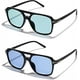 thumbnail image 2 of Gafas de sol retro vintage de los años 70 para mujeres y hombres con protección ultravioleta Vl9611, 2 of 3