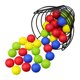 thumbnail image 3 of Bolas de práctica de golf de 50 piezas, bolas de entrenamiento, multifuncional, realista, con cubo de almacenamiento, accesorios de golf para al aire, 3 of 8