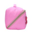 thumbnail image 3 of Neceser de nailon con cremallera para mujer, caja de maquillaje para regalos navideños (rosa) Likrtyny Cuidado Belleza, 3 of 9
