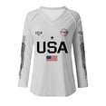 thumbnail image 5 of AHMOMEI 250 Anniversary USA Shirt Women's 1776-2026 USA 250th Anniversary Long Sleeve 4th of July Cute Sweatshirts for Women, 5 of 5