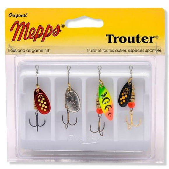 Breck's Mepps Trout Kit 4 Pack, 4 pack kit