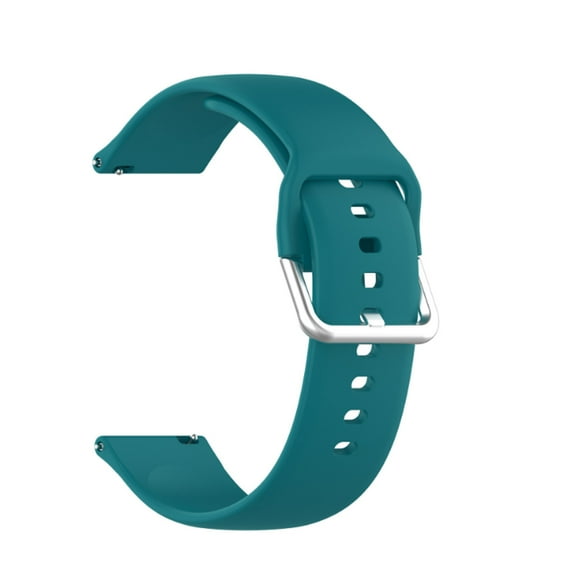 Yeacher Watch Bands Soft Silicone Quick Release Watch Straps Silver Buckle Multiple Colors 22mm Compatible with Solar LS05/LS05S/LS04