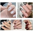thumbnail image 3 of Ensemble de 24 Faux Ongles Œil de Chat Réutilisables à Presser avec Design Scintillant Élégant, 3 of 7