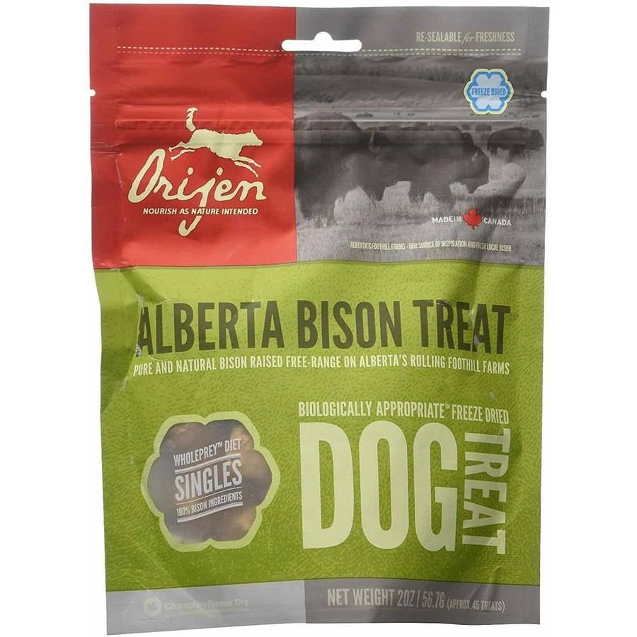 Orijen FreezeDried Bison Dog Treats, 2 oz