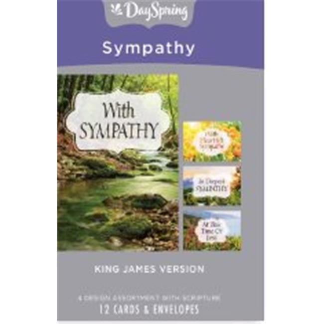 Dayspring Cards 135749 Card Boxed Sympathy Landscapes Box of 12