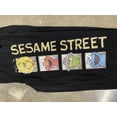 thumbnail image 2 of Sesame Street Colorful Characters and Logo Men's Black Graphic Sleep Pajama Pants - M, 2 of 4