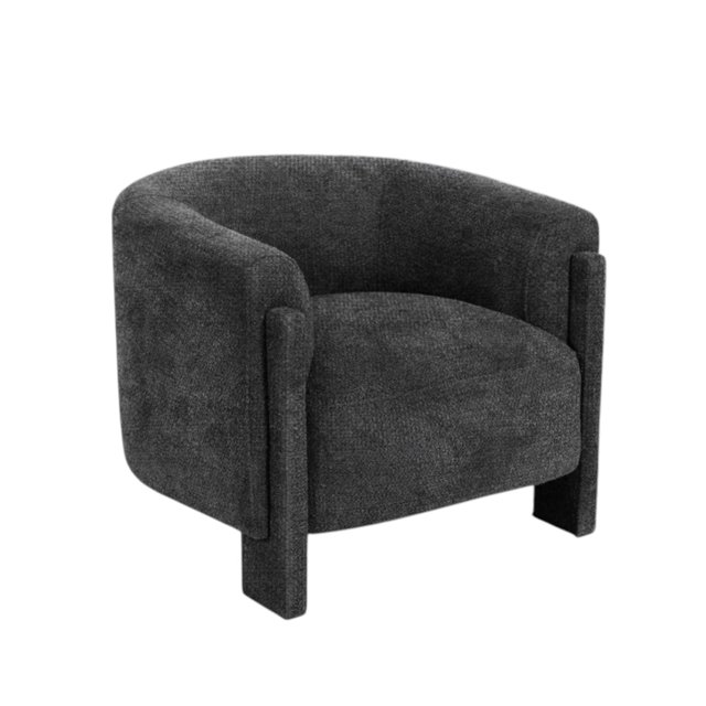 SILLÓN OCASIONAL SANTO TOMÉ GRIS GRAFITO