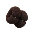 thumbnail image 2 of Vogacara Herramienta de rollo para mujer, anillo para el cabello, portátil, reutilizable, absorbente, elegante, para hacer moños, accesorios para el Cuidado del cabello Café Vogacara CE012400-02B, 2 of 6
