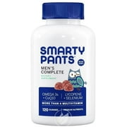 (2 Pack) Smartypants Gummy Vit,Mens Complete 120 Ct