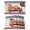 Red, variant on Placemats 1 Pack, 4th of July Woven Placemat, Linen Place Mats for Kitchen/Dining Tables, Red Truck Watermelon Patriotic Star USA Flag Washable Table Mats for Party