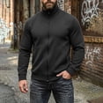 thumbnail image 6 of TKKCS Mens Full Zip Sweatshirt Hoodless Stand Collar Casual Long Sleeve Active Jacket with Side Pockets Black XL, 6 of 9