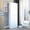 White, variant on Modern White Cabinet With Five Shelves For Garage, Laundry, Living Room Storage