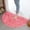 Pink, variant on Semicircular Carpet Absorbent Floor Mat Toilet Door Mat Bedroom Toilet Bathroom Non- Mat Household Fuzzy Rug for Bedroom Loving Room Rugs Small Area Rug for Bedroom A Big Blanket Knit Throw Sweater