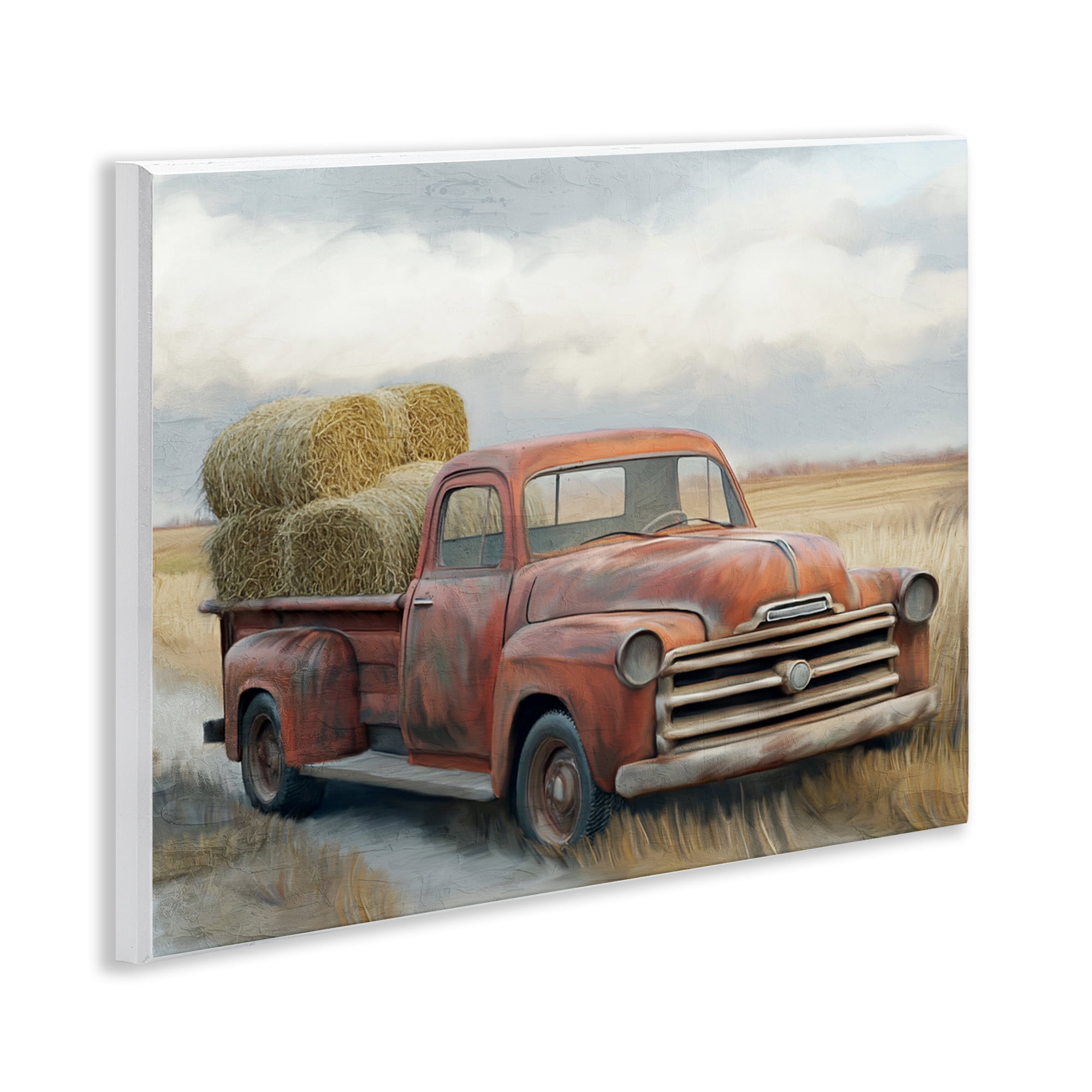 Stupell Industries Hay Time Farm Truck Load Wall Plaque Art, design by Kim Allen