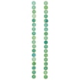 thumbnail image 2 of Turquoise Ceramic Roundel Beads - 8mm by Bead Landing, 2 of 2