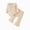 H233-Beige, variant on masbird Baby Girl Hunting Outfits Newborn Long Sleeve Print Shirts Romper Leaf Flare Pants 3Pcs Fall Infant Clothing,Red,9-12 M