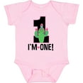 thumbnail image 3 of Inktastic 1st Birthday Cactus Cute Girls 1 Year Old Girls Baby Bodysuit, 3 of 5