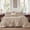 06 Khaki, variant on U by Bedsure Tufted Boho Comforter Set Queen, Beige, 3 Pieces Farmhouse Shabby Chic Embroidery Bedding Set, Soft Jacquard Comforter for All Seasons