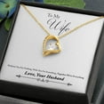 thumbnail image 5 of To My Wife Together We're Everything From Husband Forever Necklace w Message Card, 5 of 20