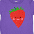 thumbnail image 4 of Inktastic Strawberry Kawaii Boys or Girls Toddler T-Shirt, 4 of 5