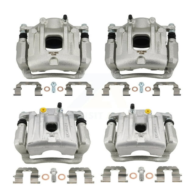 CMX Front Rear Disc Brake Caliper Assembly Left Right Side (Driver Passenger) Kit for Car Hyundai Santa Fe Kia Sorento with Phenolic Piston KBC-100565