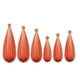 thumbnail image 3 of Tapones de práctica de pesca, tiras de desgaste inferiores de PVC para principiantes, para niños, lanzadores Naranja 6 piezas, 3 of 9