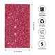 thumbnail image 2 of Fotbe Pink Glitter Toalla Premium con Patrón, Toalla de Microfibra de Secado Rápido, Ligera y Altamente Absorbente (27.5x16in), Ideal para Uso Diario, 2 of 6