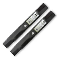 Lawn Mower Blades 2-Pack 42 Inch, High Lift Replacement for John Deere X300, D105, Z225, LT160 - AM137327, AM141032, M154061